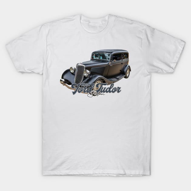 1934 Ford Tudor Sedan T-Shirt by Gestalt Imagery